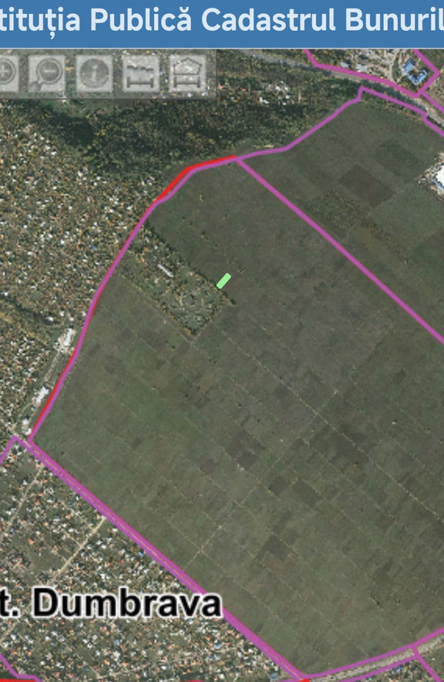Teren în Durlesti pentru construcții cu numărul cadastral 0121125.053